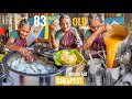 India S 83 Year Old Women Selling Cheapest Breakfast Dosa Puri Only Rs 10 Street Food India