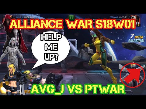Alliance War S18W01 | Trying Something Different, Doesn’t Work | Marvel Contest of Champions
