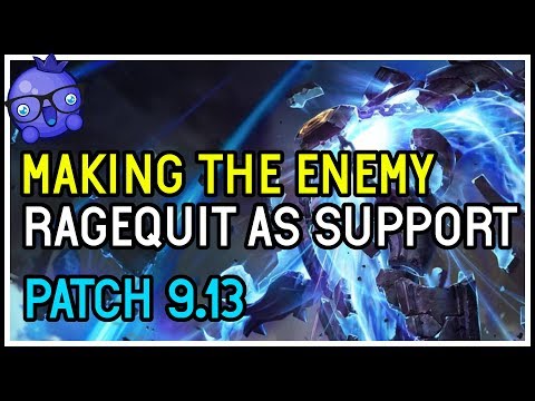 This is how you tilt the enemy support! League of Legends