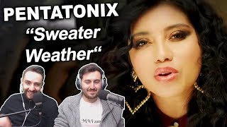 "Pentatonix - Sweater Weather" Singers Reaction