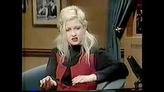 Cyndi Lauper on Late Night (1993)
