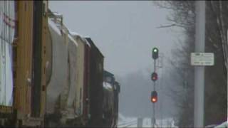 preview picture of video 'CSX train Verona KY'