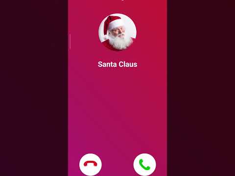 papai Noel está ligando