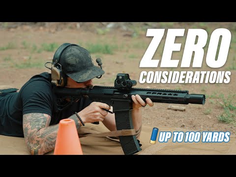 Zero Considerations for the Gen-12 Shotgun - Accuracy up to 100 Yards and Buck Shot Patterning
