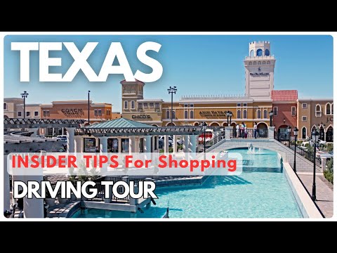 Biggest shopping mall in Texas - San Marcos Outlets, TX