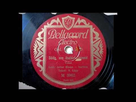 Süda, see ihaldab laineid - Artur Rinne - 1935