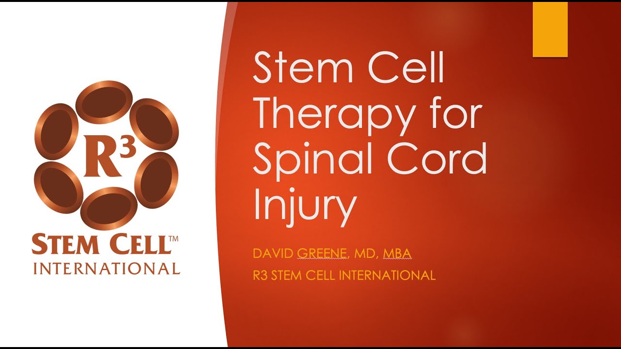 Stem Cell Therapy for Spinal Cord Injury