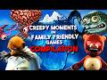 Over 5 Hours of Strange & Creepy Moments from Family Friendly Games