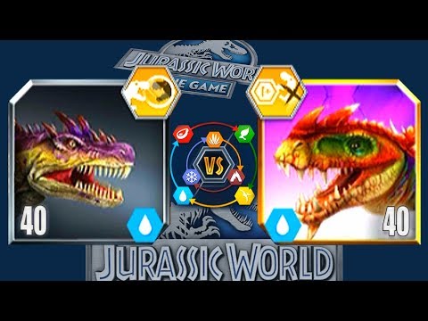 POSTOSUCHUS vs GORGOSUCHUS - SUPER MODs SUPER AMPHIBIANS | JURASSIC WORLD THE GAME