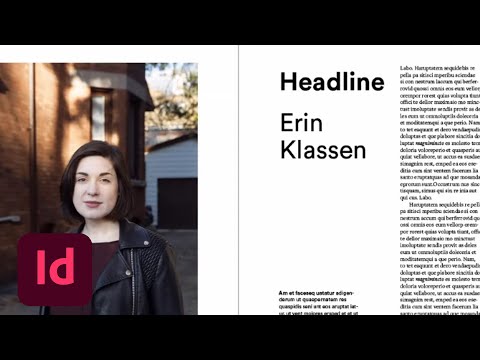 Redesign a Magazine with Erin McPhee - 1 of 2 | Adobe Creative Cloud