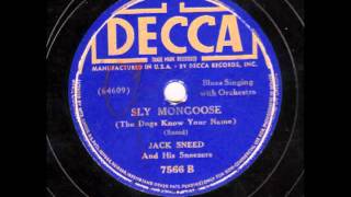 Sly Mongoose (The Dogs Know Your Name) - Jack Sneed & his Sneezers [10 inch]