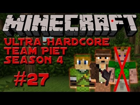 Let's Play Minecraft Ultra Hardcore S4E27 [Team Piet/Full-HD] - Hardi hat eine Idee