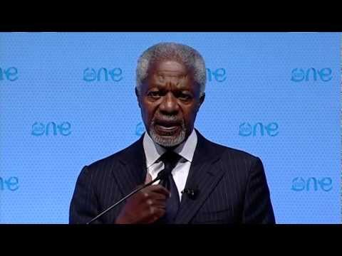 Kofi Annan at One Young World 2012, speech followed by Q&A.