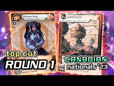 Netrunner Canadian Nationals 2023: Top Cut - Round 1 - Android: Netrunner