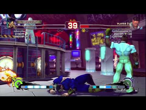 JohnryHenson (M.Bison) Vs unstoppable_Dj (Dudley) SSF4 AE Ranked Matches - PSN