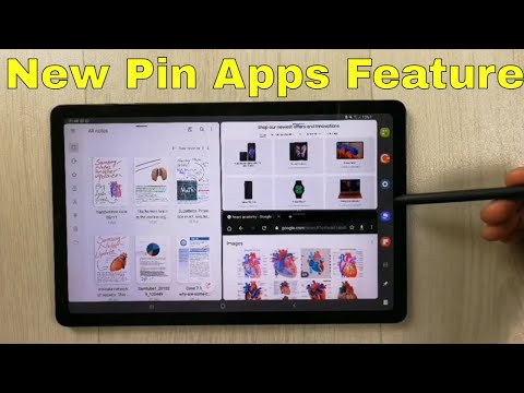 How to Pin Favorite Apps In Tab S6 Lite - New Edge Panel Feature