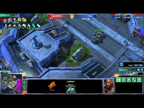 Starcraft 2 ZvT LiquidSheth(Z) vs SlayerSRyung(T) on metalopolis