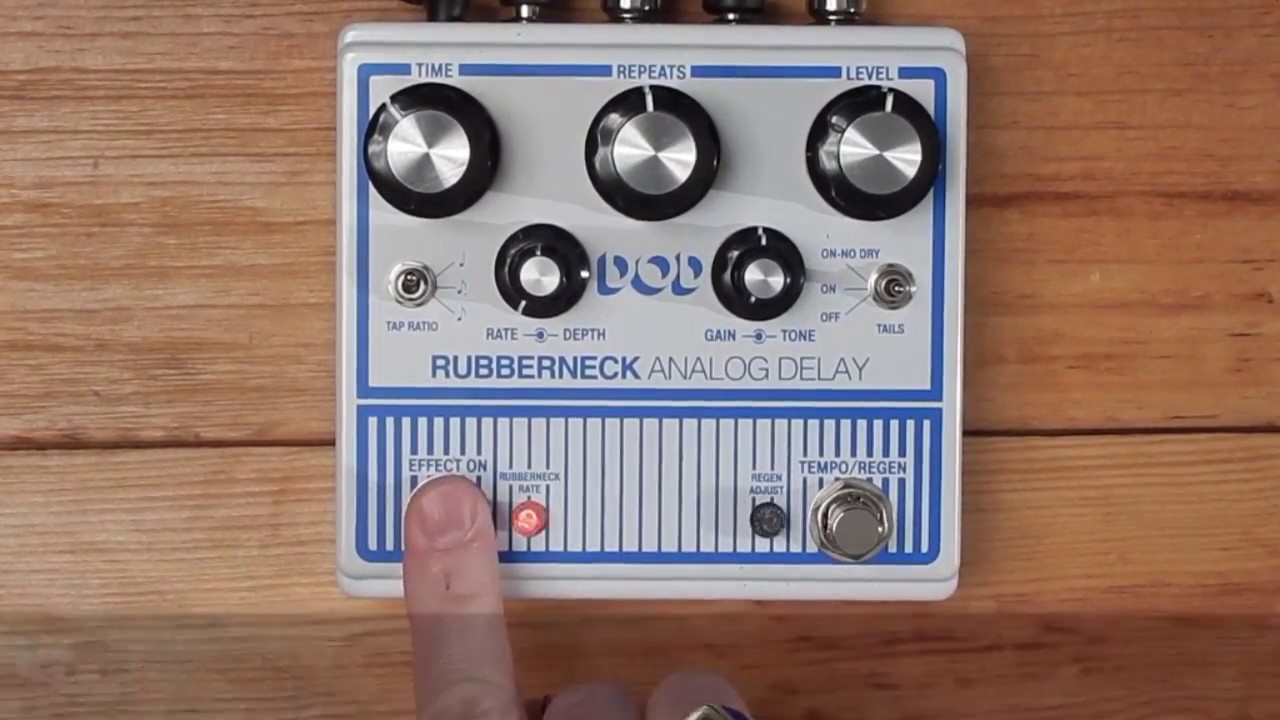 Digitech DOD Rubberneck Analogue Delay