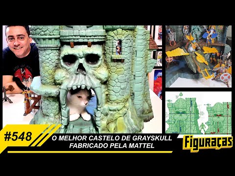 FIGURAÇAS #548: O MELHOR CASTELO DE GRAYSKULL FABRICADO PELA MATTEL.