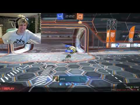 xQc reacts to insane trick