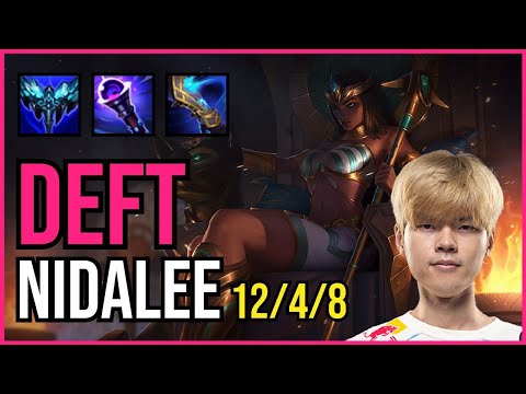 DEFT - NIDALEE vs VI Jungle - KR Grandmaster - Patch 11.5
