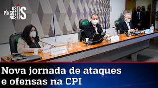 Senadores dão mais um show de valentia contra uma mulher na CPI