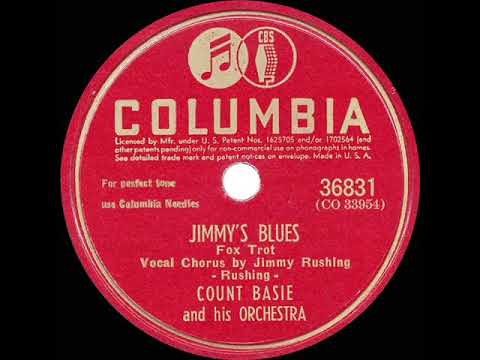 1945 Count Basie - Jimmy’s Blues (Jimmy Rushing, vocal)