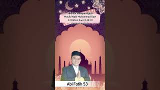 Download lagu Selamat Memperingati Maulid Nabi Besar Muhammad SAW 12 Rabiul Awal 1443 H mp3