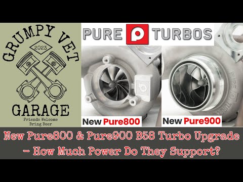 New Pure800 and Pure900 B58 Turbo Upgrade - How Much Power Do They Support?