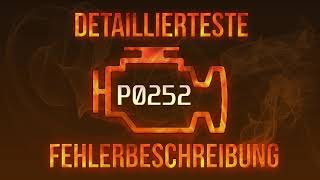 dtc p0252 - расшифровка кода ошибки