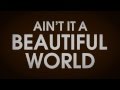 Lyric video for "Beautiful World" by Bon Jovi