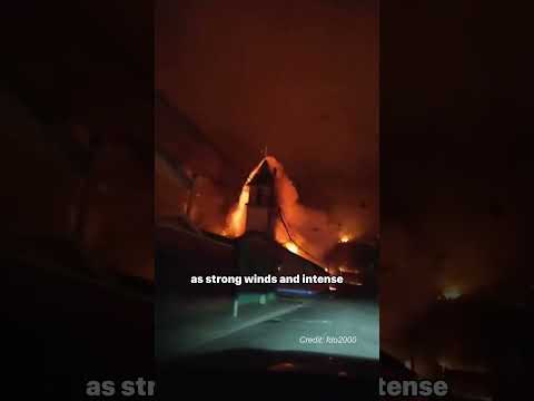HUGE Wildfires Burn near Concepción, Chile - Jan. 17/18, 2026