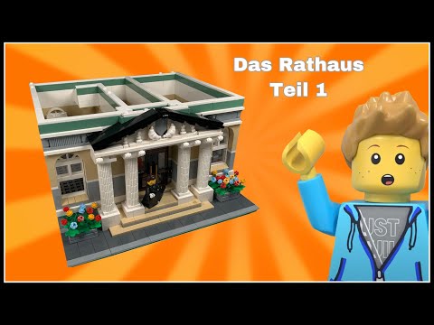 Lego-Stadt (Teil 46) Ein neues Gebäude für JulsBrickCity – Das Rathaus