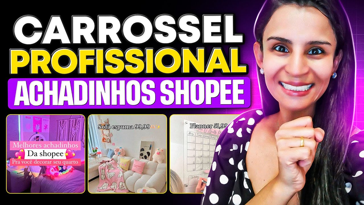 Shopee Affiliate: How to Create a Professional Carousel Post on Your Shopee Profile - Complete