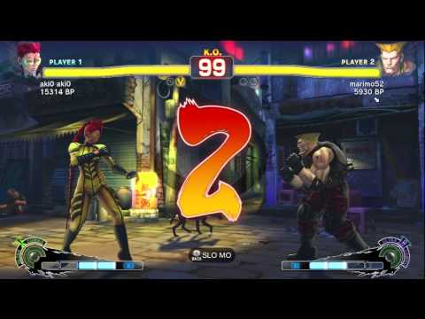 aki0 aki0 [Viper] vs marimo59 [Guile] SSF4 Japanese Online Ranked Matches - TRUE HIGH-DEF