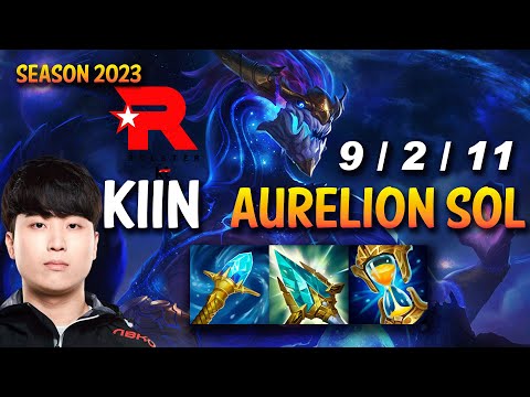 KT Kiin AURELION SOL vs KASSADIN Mid - KR Ranked