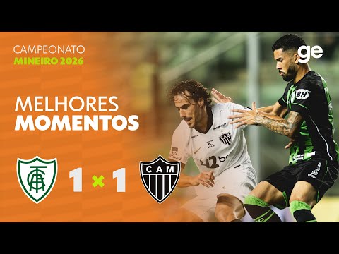 Gols e lances de América-MG x Atlético Mineiro
