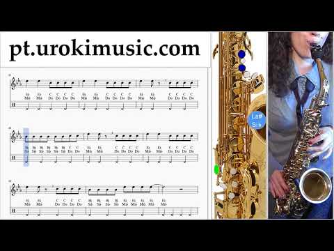 Curso de Saxofone (tenor) Imagine Dragons - Whatever It Takes Tablatura um-i372