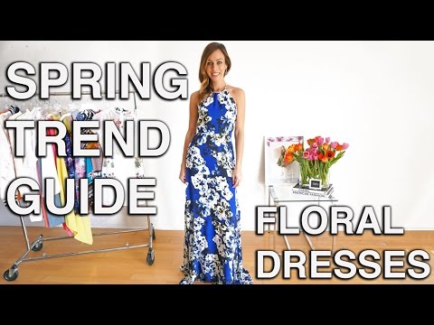 How To Wear a Floral Dress | Spring Trend Guide