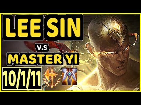 LAMABEAR (LEE SIN) vs MASTER YI - 10/1/11 KDA JUNGLE CHALLENGER GAMEPLAY - EUW