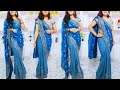 How To Drape Tight Fitting Saree For Beginners Saree Draping Toturial For Beginners Easy Perfectl