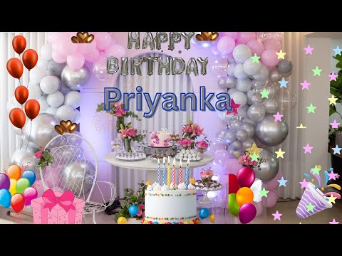 Happy Birthday Priyanka || Best birthday song for Priyanka ||