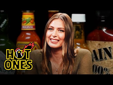Maria Sharapova Finds Flow State While Eating Spicy Wings | Hot Ones