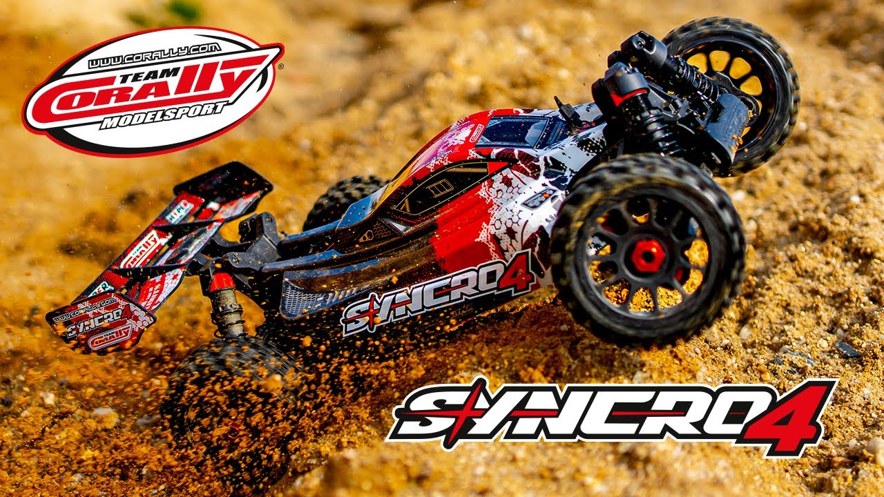 RC auto SYNCRO-4 - BUGGY 4WD 3-4S - RTR, zelená