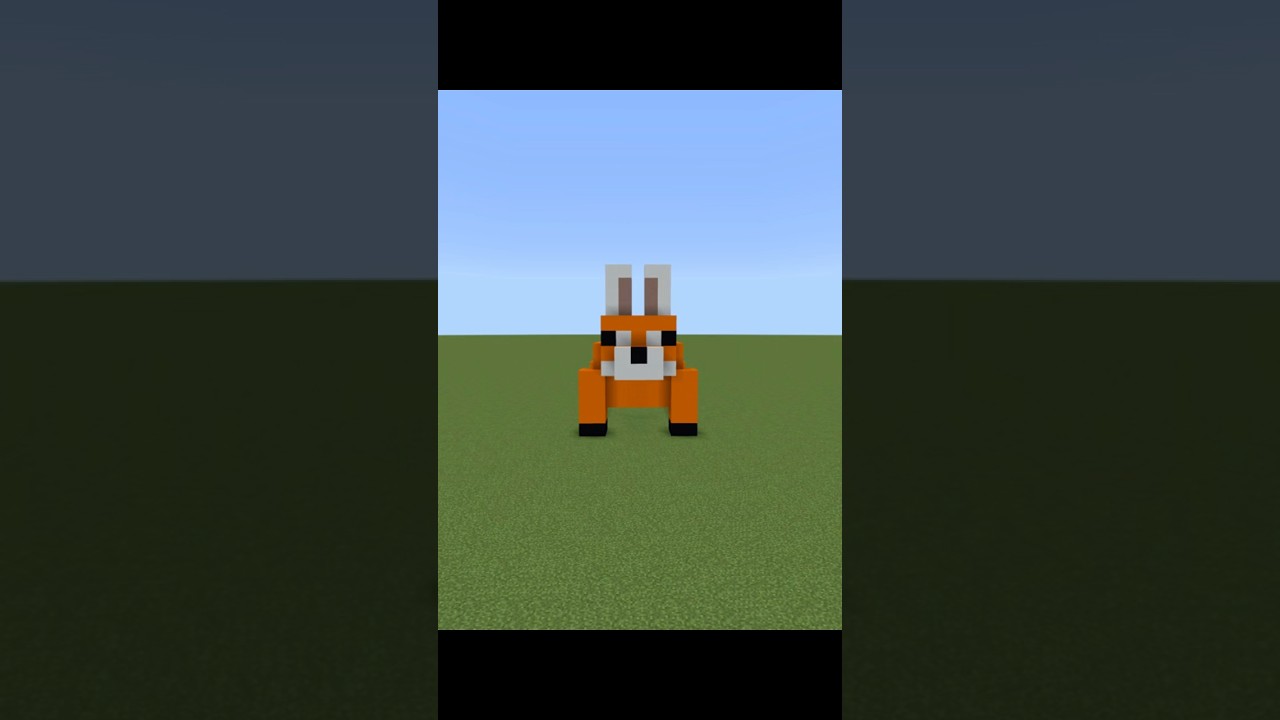 キツネとうさぎを混ぜると？#minecraft #shorts #はやりのやつ #バズれ