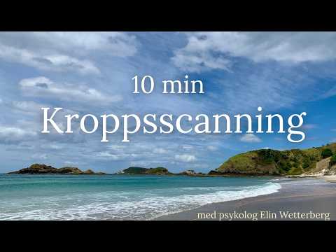 Kroppsscanning – guidad meditation för avslappning (10 min)