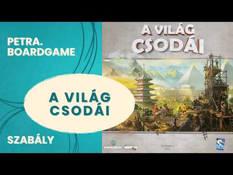 A világ csodái szabálymagyarázó - Petra.Boardgame - Játékszabály videók
