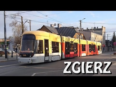 Trams in Zgierz (Poland)