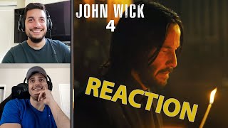 John Wick: Chapter 4 Official Trailer Reaction!