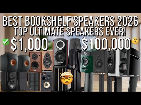 Best Bookshelf Speakers 2026 for Every Budget! Audiophile Heaven - Budget to Greatest Speakers Ever!